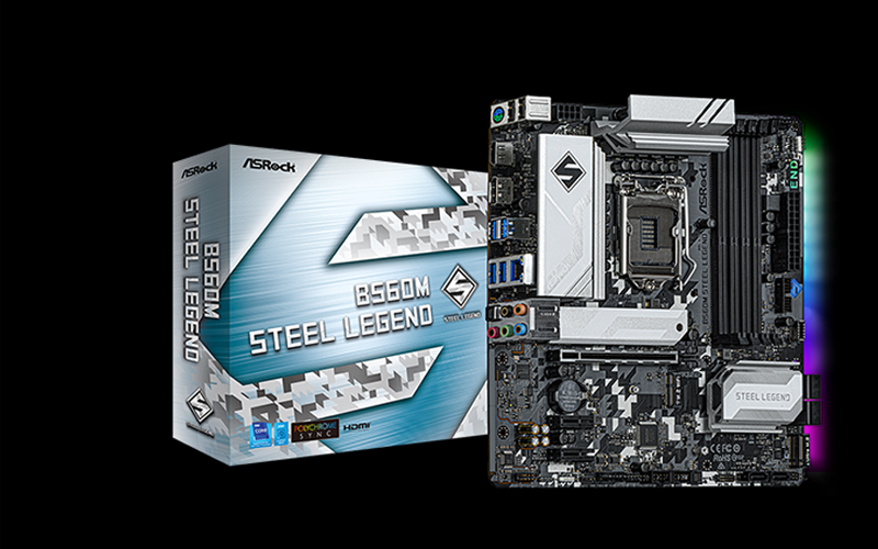 Mainboard ASRock B560M Steel Legend.